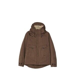 Ten C Boxy Brown Jacket With Hood - NWT